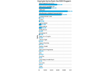 Example Items from the 1033 Program