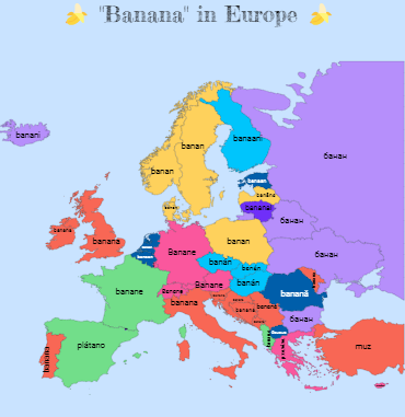 "Banana" in Europe