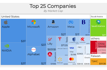 Top 25 Companies by Market Cap