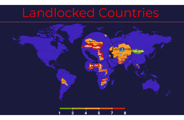 Landlocked Countries and Their Surrounding Neighbors