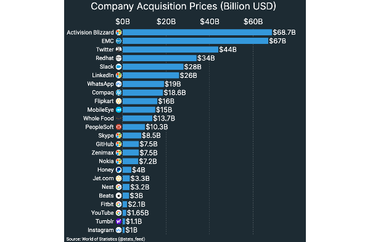 Company Acquisition Prices